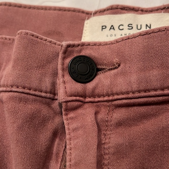 Pacsun Los Angeles Ankle Jegging in Pink Mauve size 28 - Picture 6 of 6